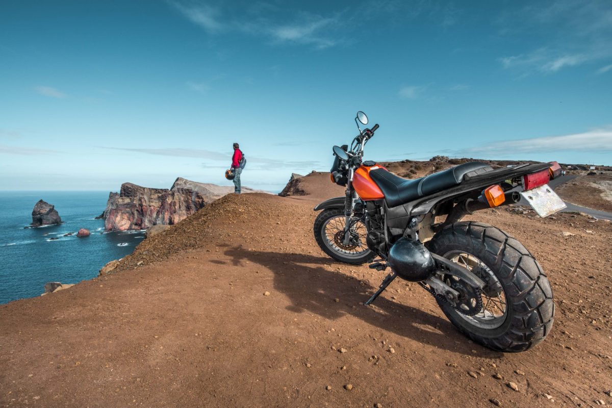 Motorbike in Madeira