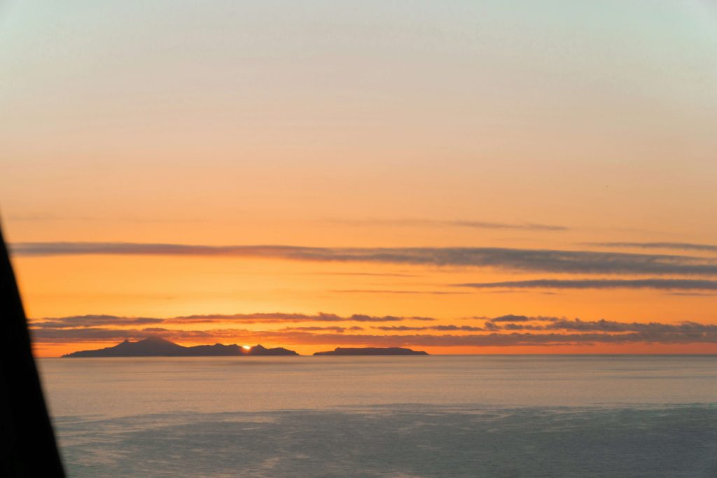 sunset Madeira Island