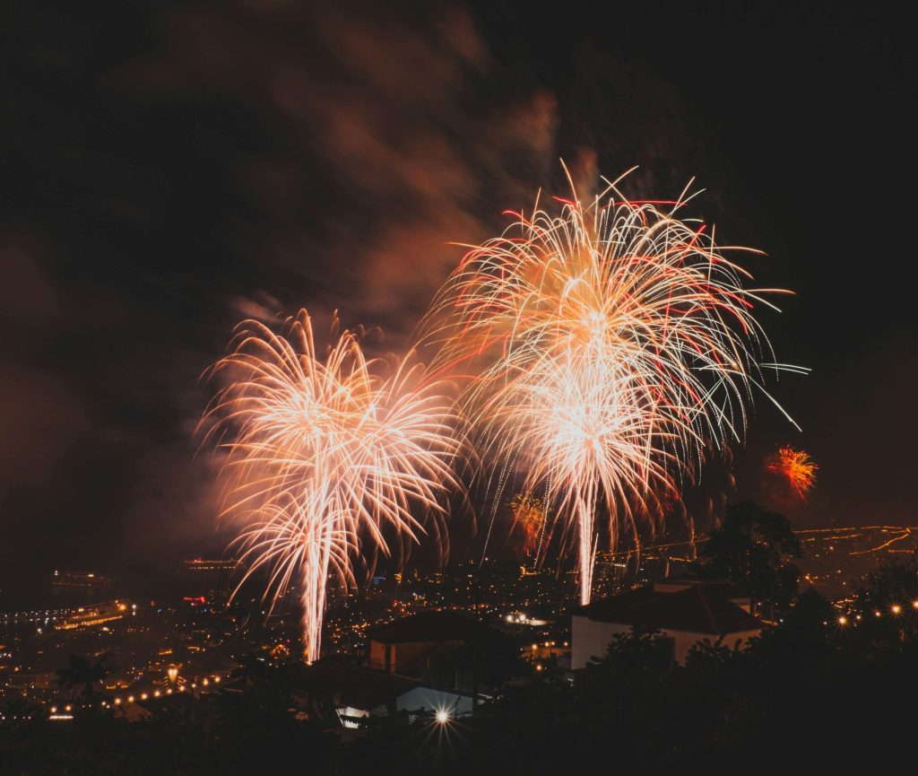 madeira island new years: monte